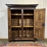 18th-century oak wardrobe