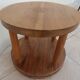 Chic style coffee table with double solid wood tops