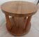 Chic style coffee table with double solid wood tops
