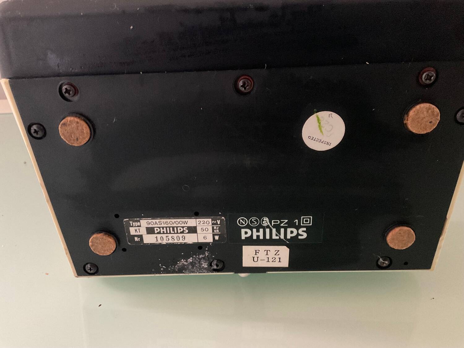 Vintage Philips radio from the 70s