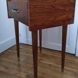 Paire chevets bois placage remarquable années 60