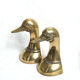 Paire de serre-livres canards