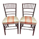 Pair of Napoleon III chairs