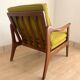 Scandinavian armchair in solid teak