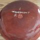 Flat terracotta plates