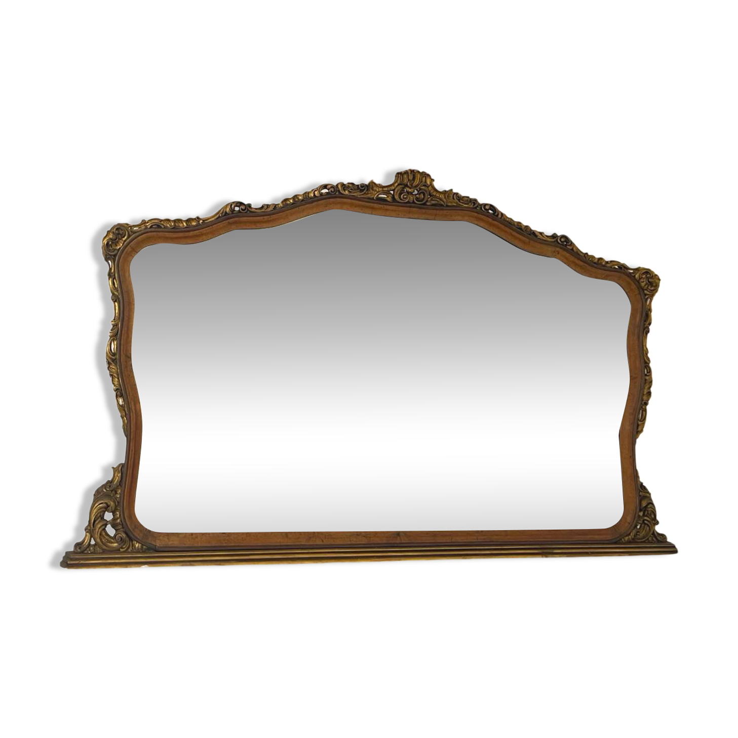 Italian Art Deco wall mirror, 1900s.