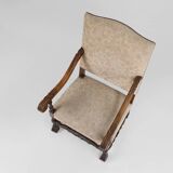 Fauteuil Trône du 19ème siècle de Style Renaissance