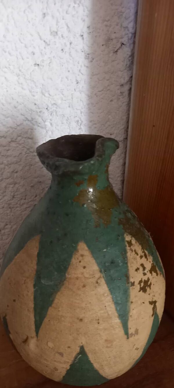 Cruche ancienne vernissée