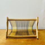 Vintage record holder for 50 vinyls - 1960s