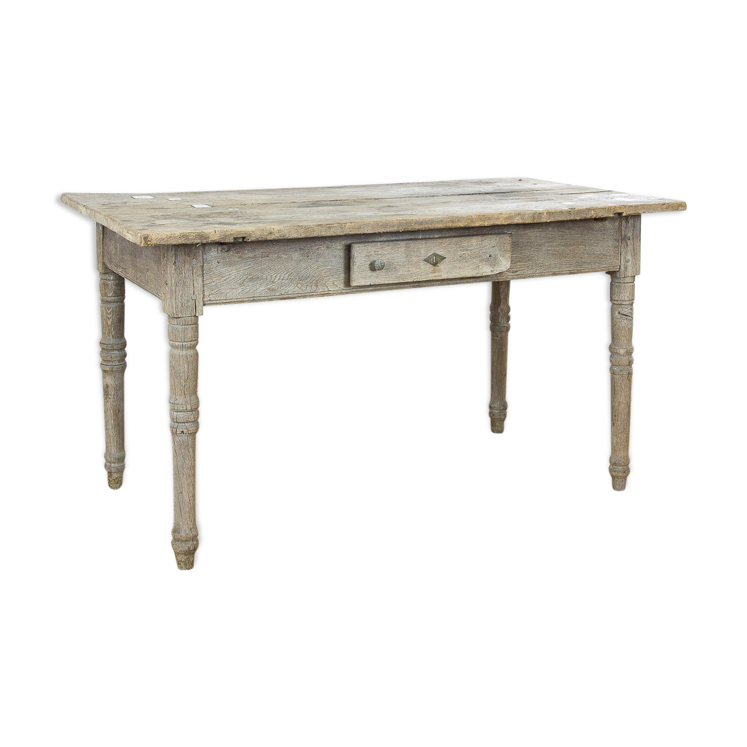 Rustic Farmhouse table with tiles