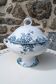 Large Marie Louise iron earth soup tureen