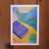 Illustration A5, book, in risography
