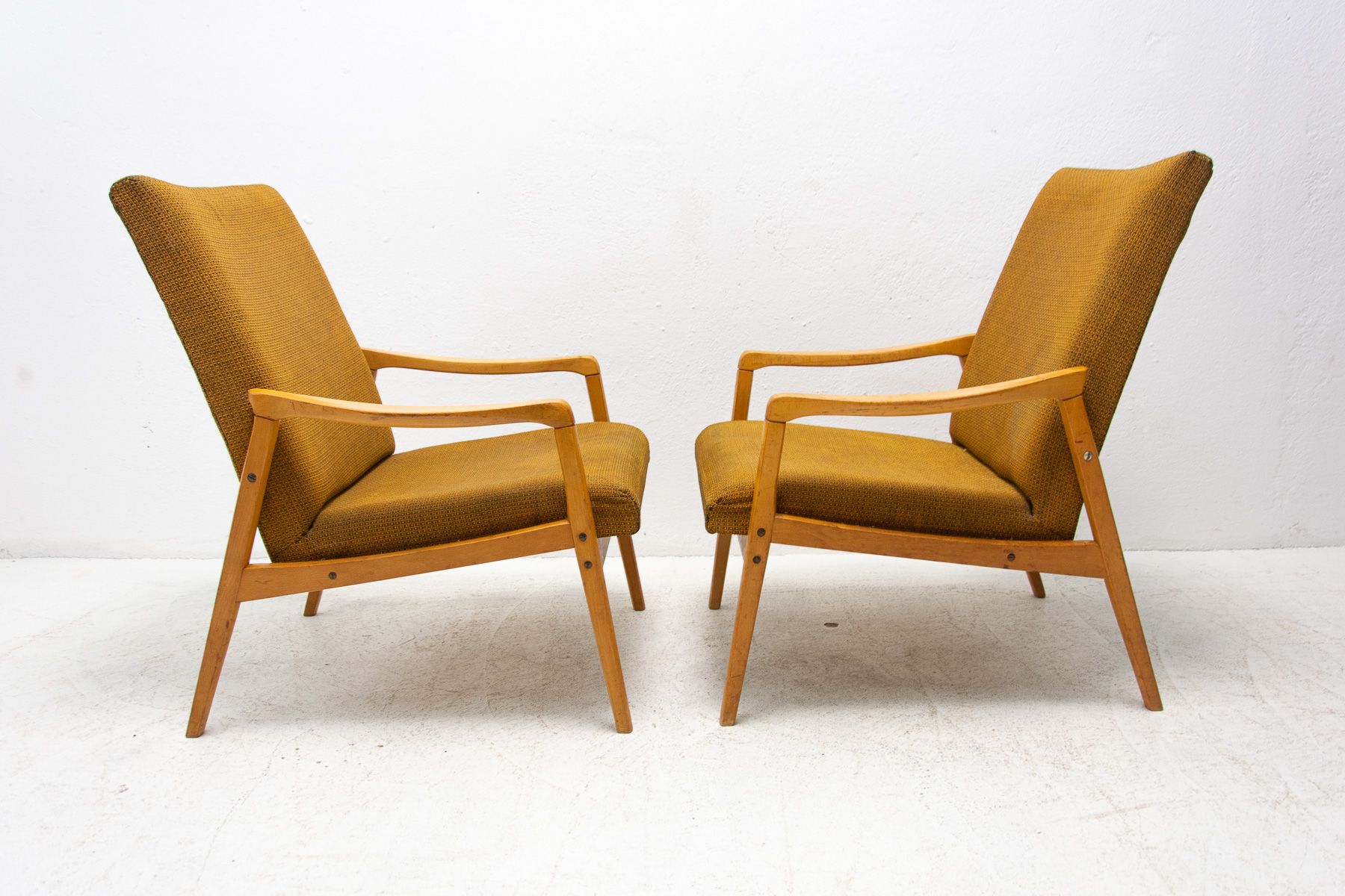 Pair of armchairs by Jiří Jiroutek for Interiér Praha, 1970