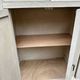 Small antique display cabinet
