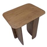 Solid oak side table