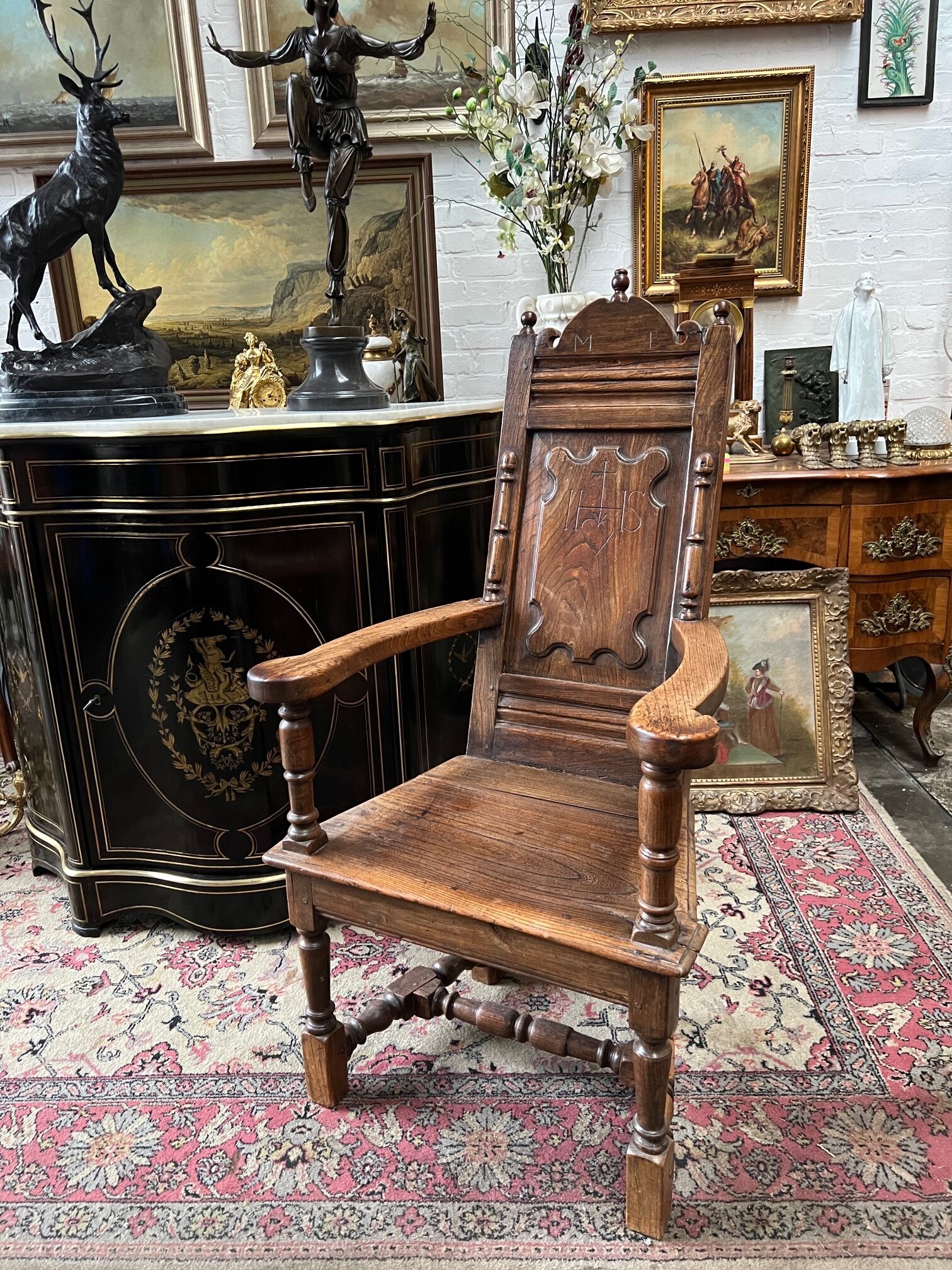 Antique armchair