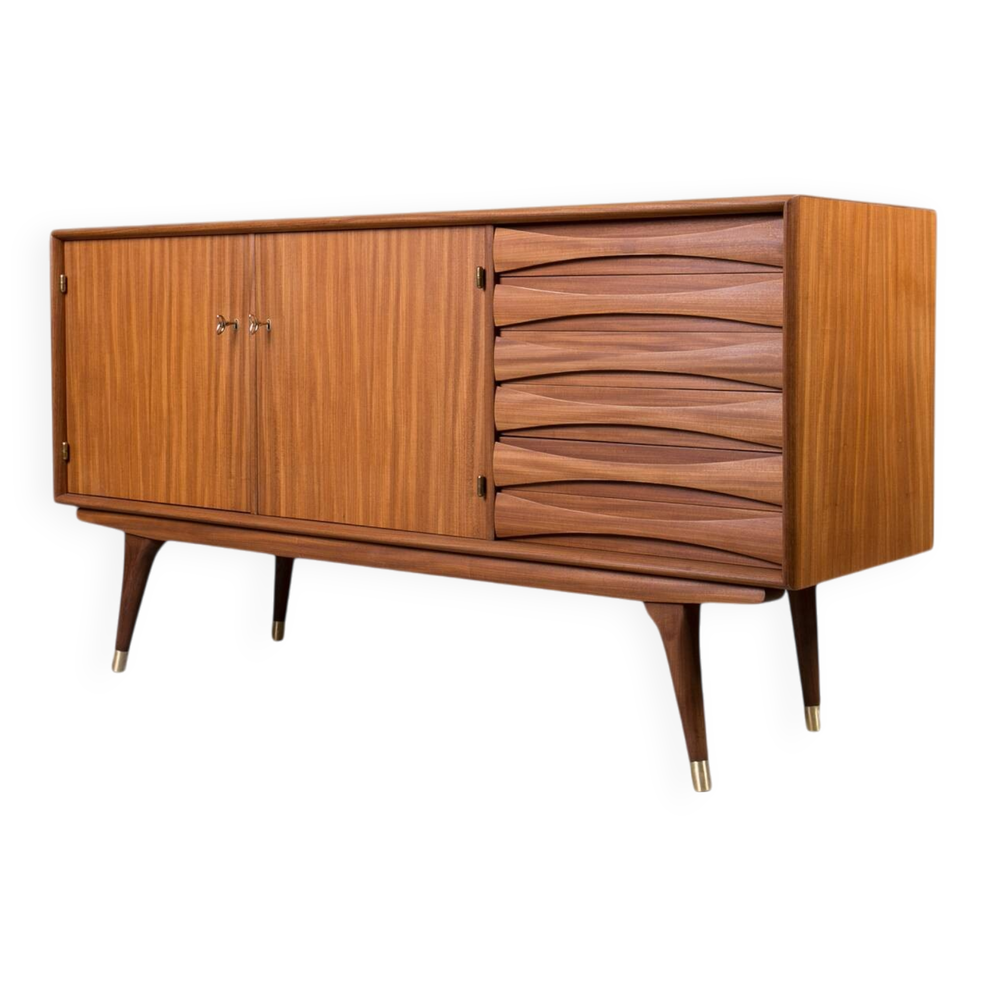 Sven Andersen Sideboard in Teak, Scandinavian Modern, Mid Century Modern, 1950s