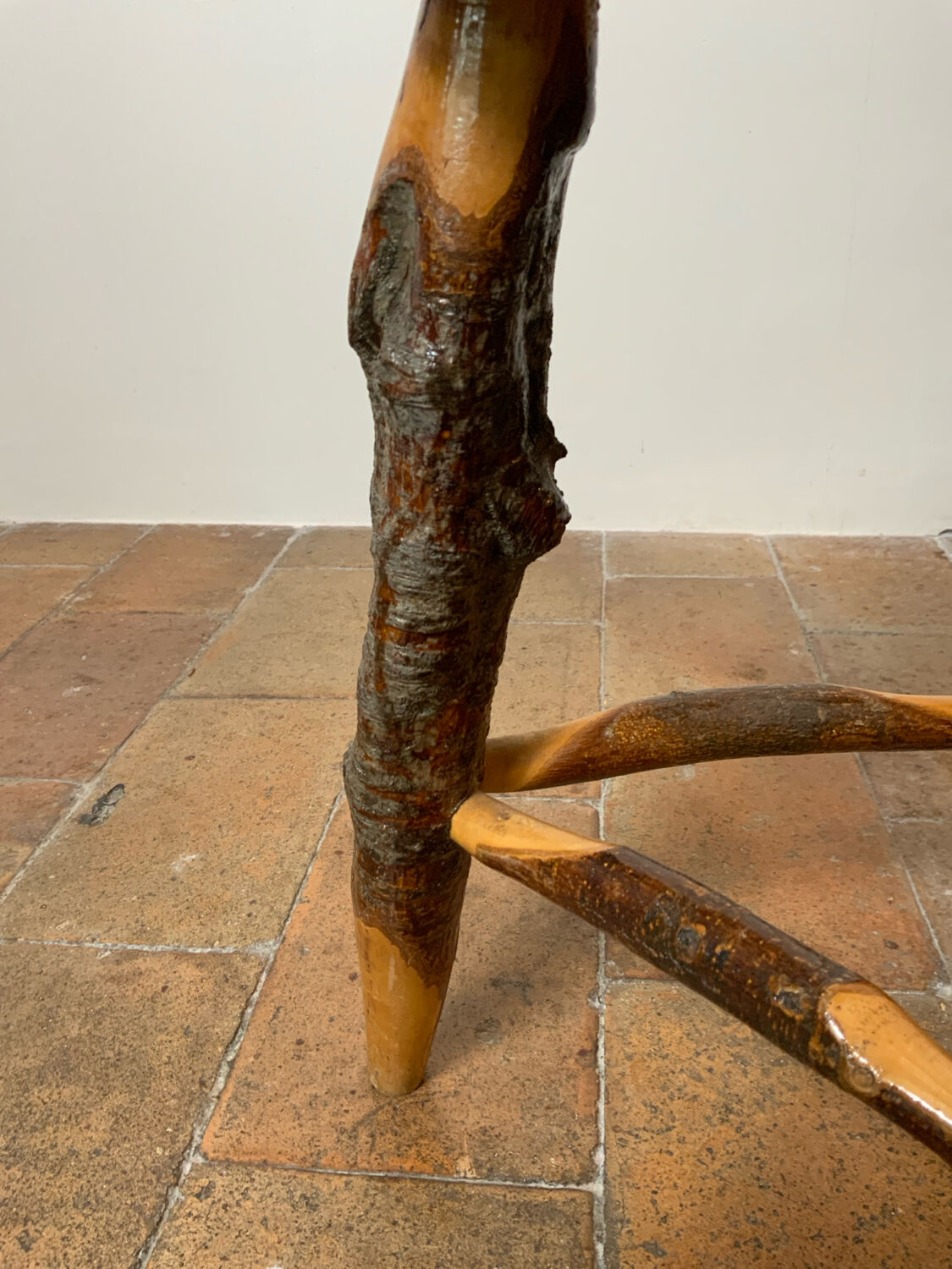 Vintage tripod stool