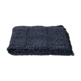 Crochet bedspread - carbon