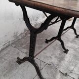 Bistrot table in fonte 1900 1m50