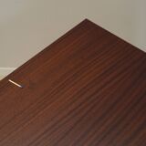 Mahogany chest of drawers, Danish design, 1970s, manufacturer: Omann Jun