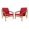 Paire de fauteuils vintage de style scandinave, 1960
