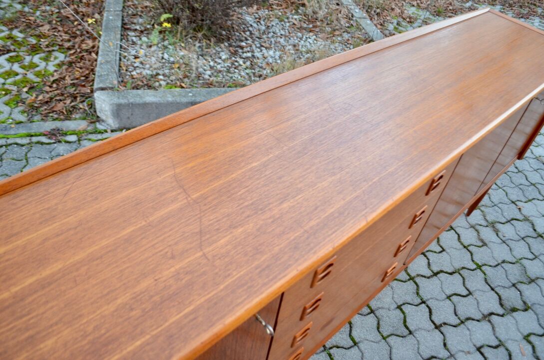 Danish modern teak sideboard