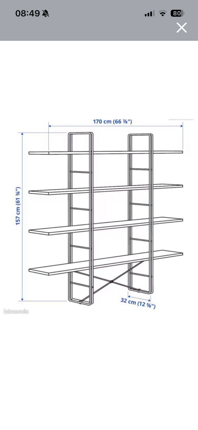 IKEA shelf - BYAKORRE / ENETRI