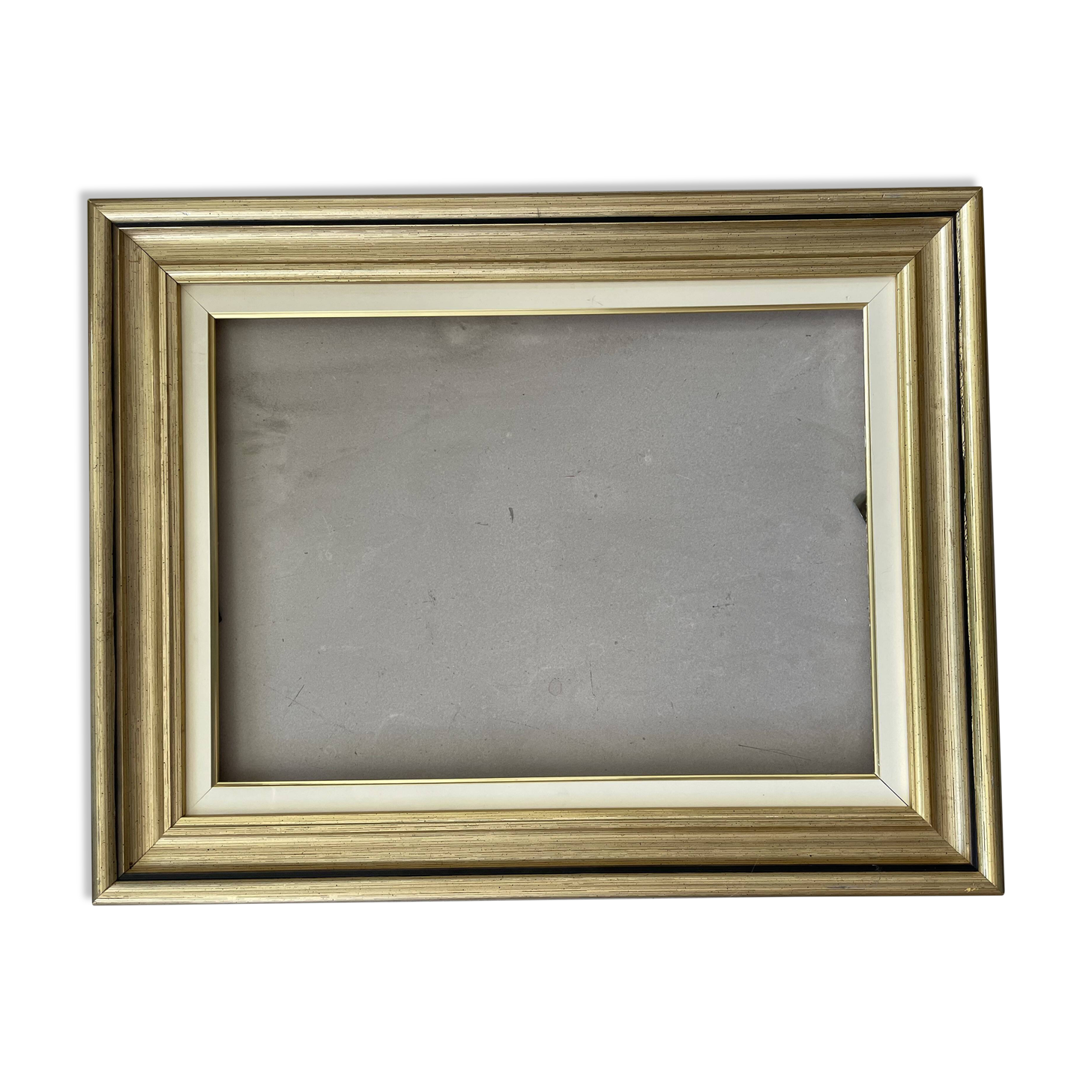 Golden wooden frame 47x60cm