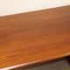 Vintage desk by Wilhelm Renz in double-sided teak, 1960s