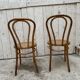 2 bistro chairs