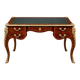 Louis XV style desk. Marquetry, gilded bronze.