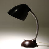 1950s bakelite table lamp, czechoslovakia
