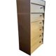 Vintage wooden shoe cabinet / drop-leaf cabinet