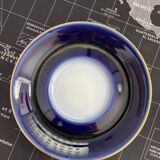 Set of 6 porcelain coffee cups and saucers