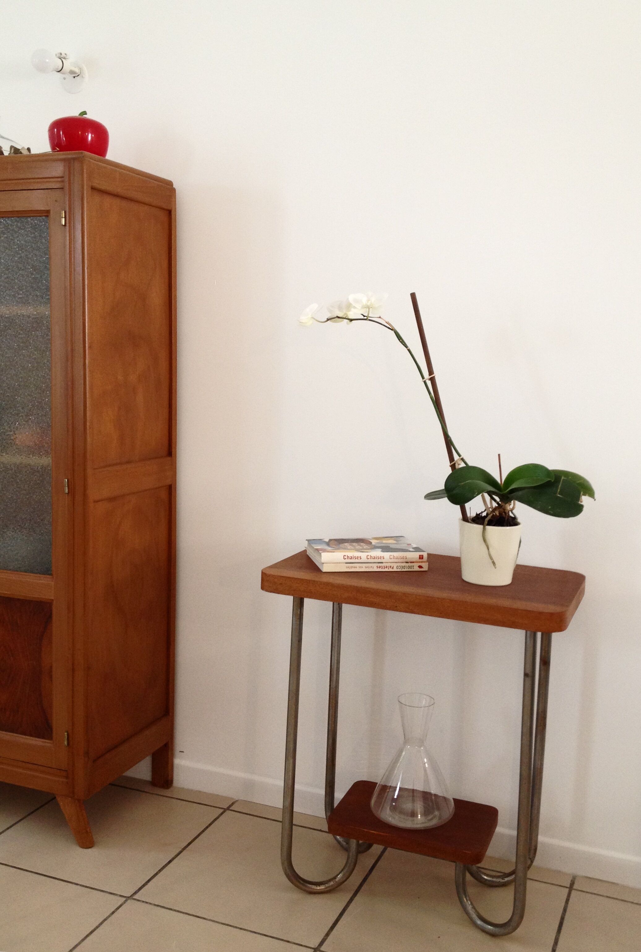 Vintage Art Deco spirit trolley