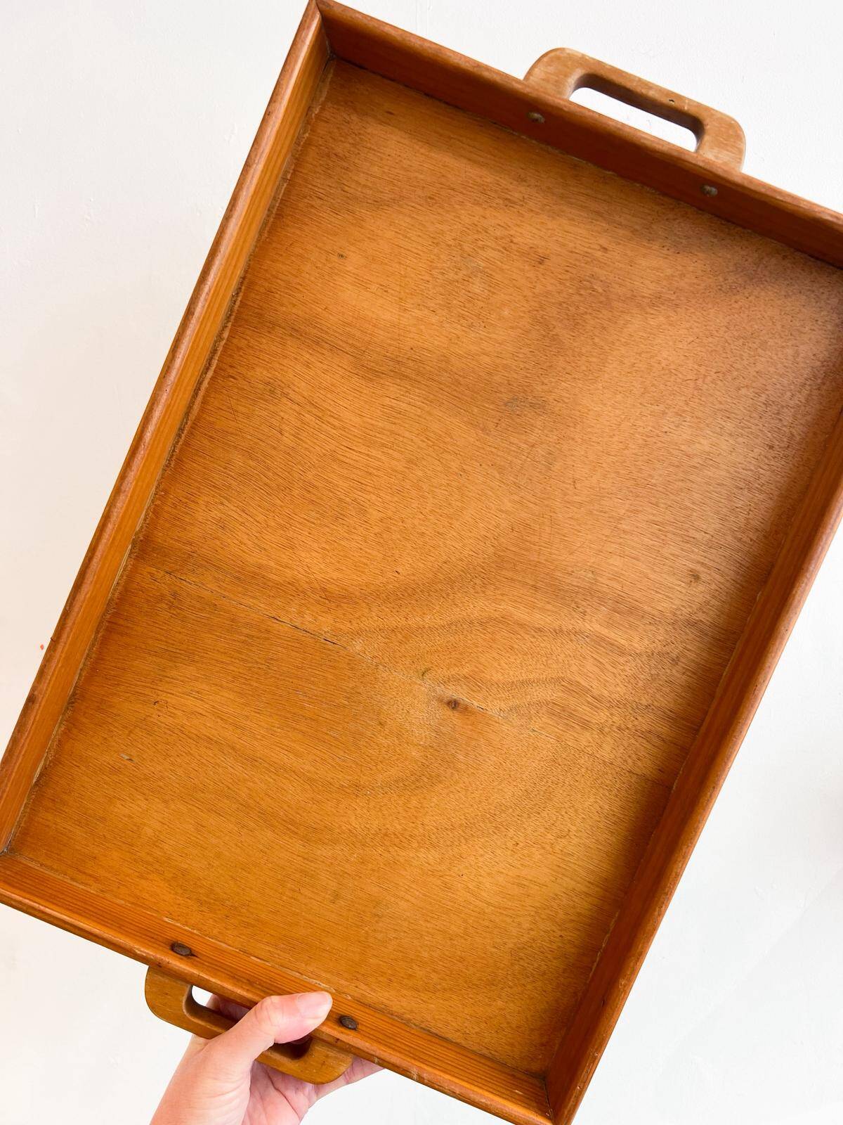 Vintage wooden tray