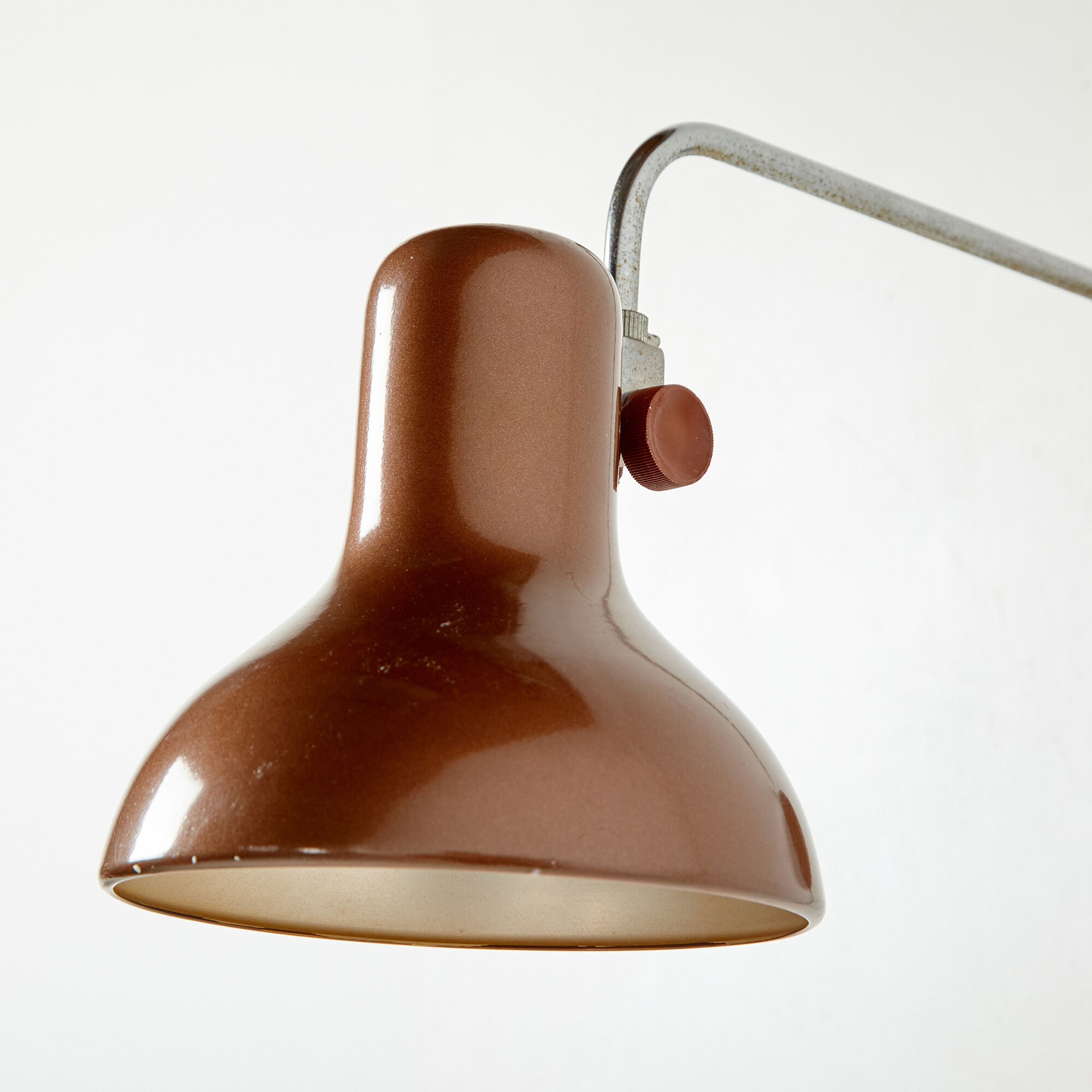 Brown wall lamp
