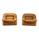 Vintage lederen stoelen