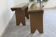 Pair of Spruce Wood Benches, Italy 50s
