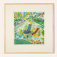 Summer in the Garden, color Lithograph