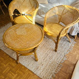 Rattan living room 3 rooms