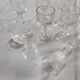 Antique glasses for digestifs