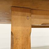 2m solid elm farmhouse table