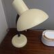 Beige metal desk lamp
