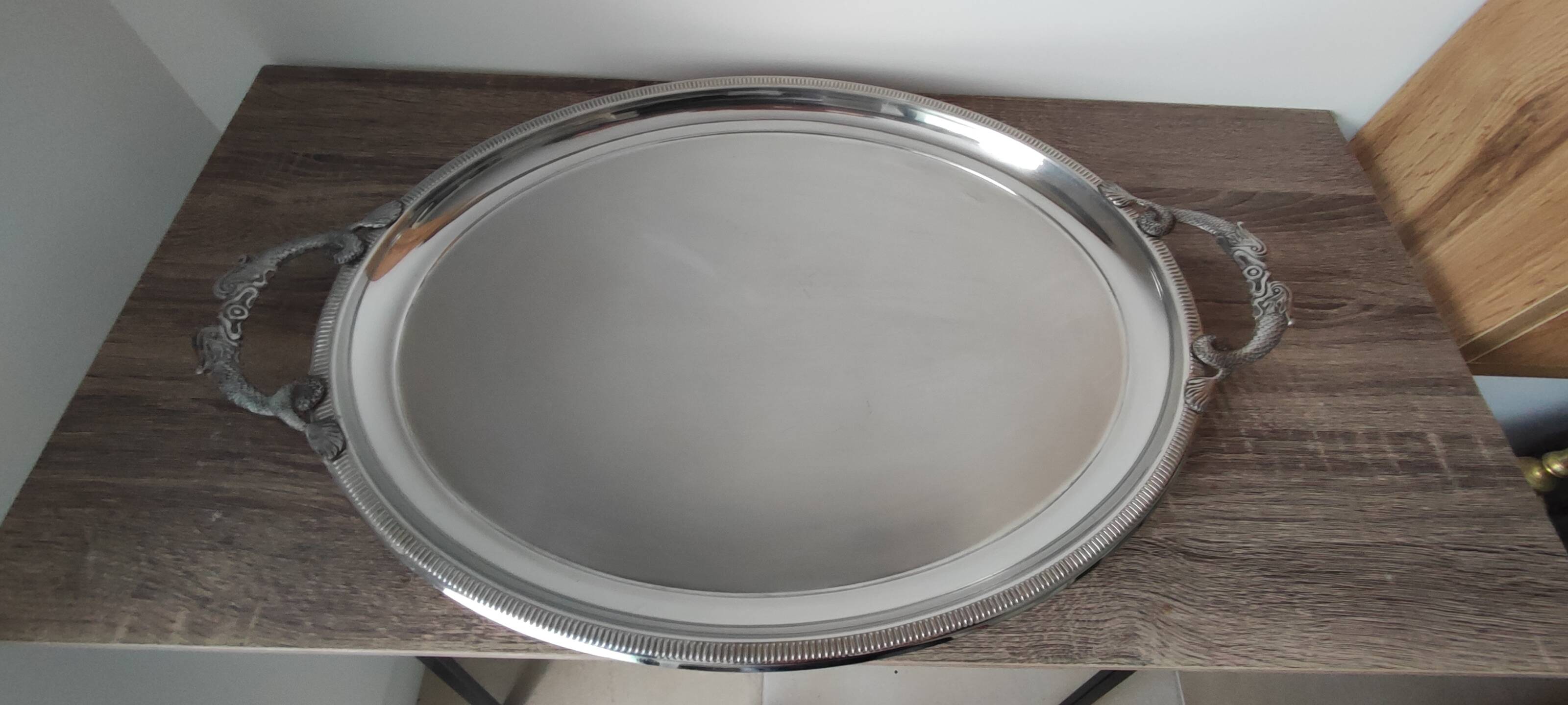 Jean Couzon Silverware - Beautiful Tableware Set / Serving Tray - 18/1 Stainless Steel
