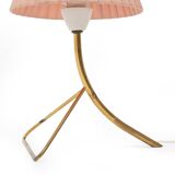 Brass table lamp, 1950s