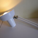 Enamelled tole articulated lamp - 2 arms - 70s