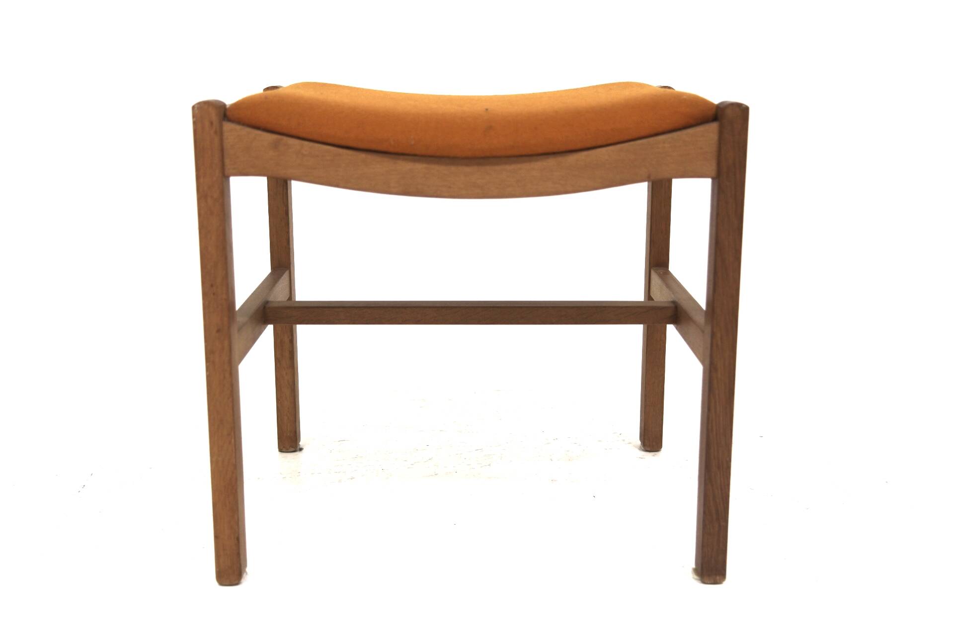 Scandinavian oak stool, Denmark, 1960s