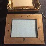Old gilded frames with mouldings